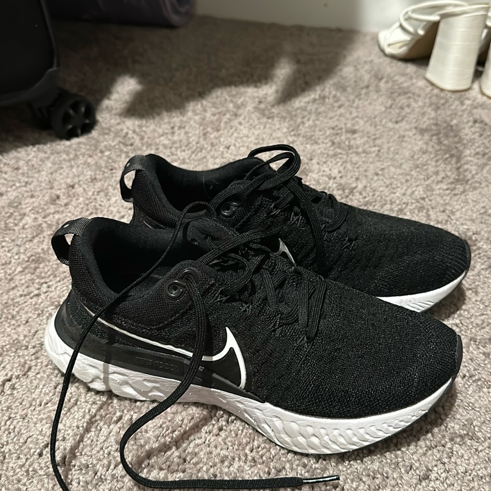 Black Nike sneakers